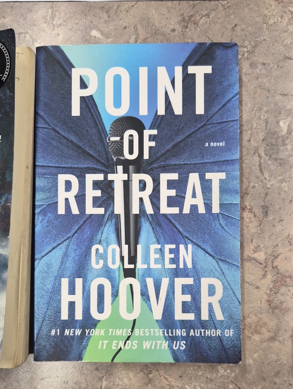 Point of Retreat by COLLEEN HOOVER - Blue Cover Home Art Print